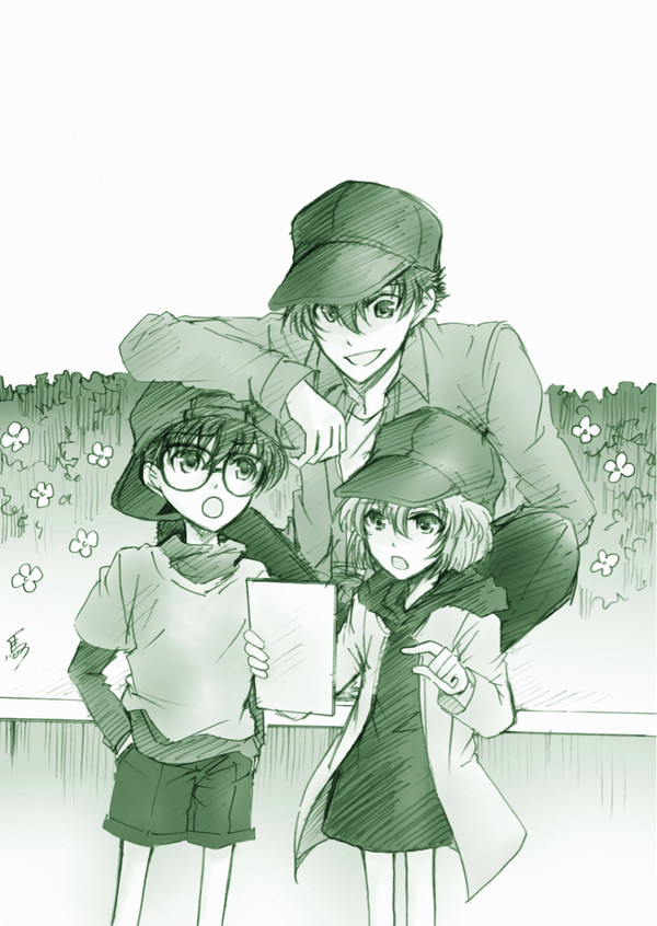 if…3人組 《コナン&哀&快斗》