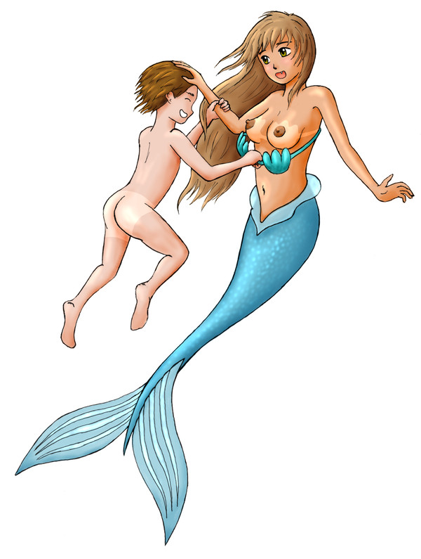 Mermaid and Boy