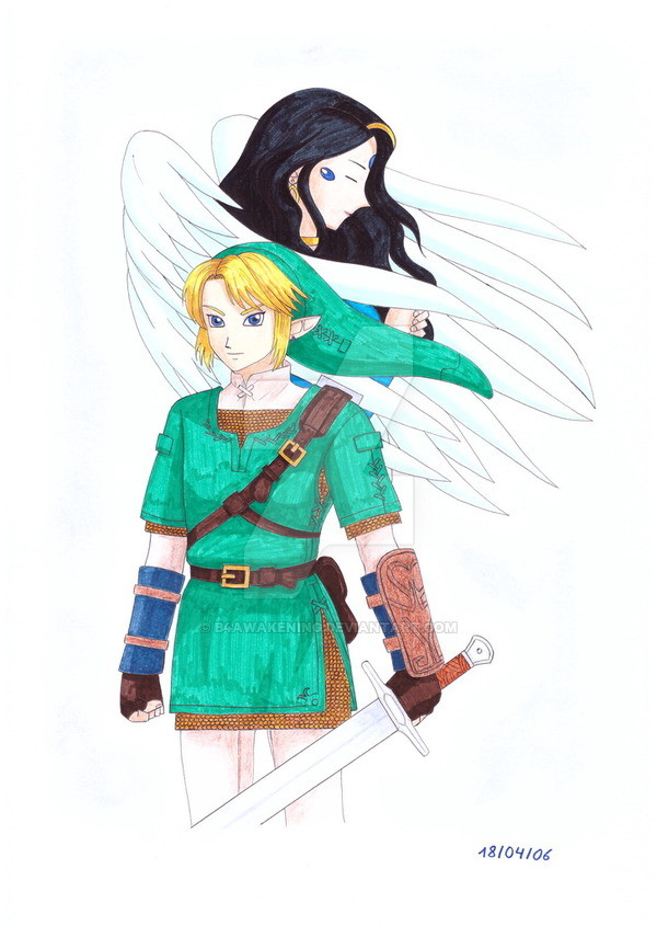 Trianna and Link poster pic