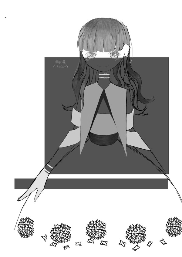 这衣服大冬天的画的我怪冷的