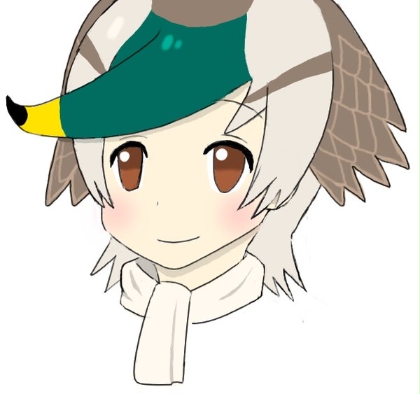 カルガモさん落書き