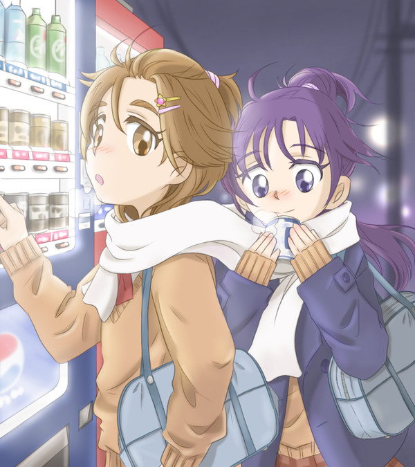 二人マフラー