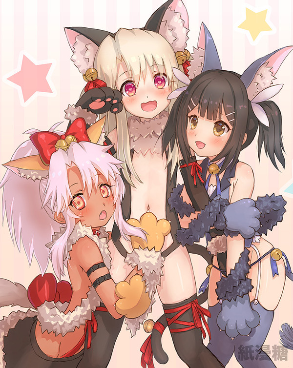 イリヤx美遊xクロ