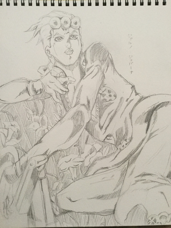 ジョジョの奇妙な冒険 落書き