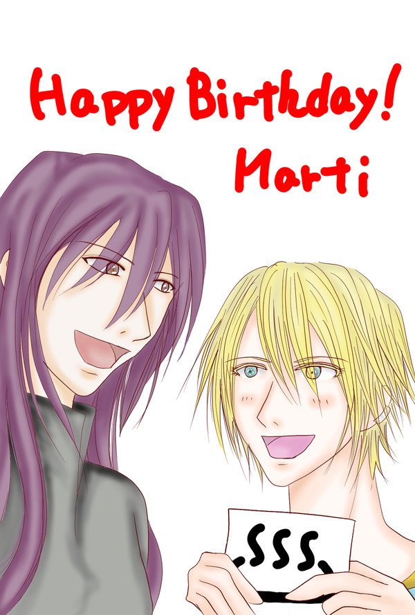 お誕生日おめでとう！