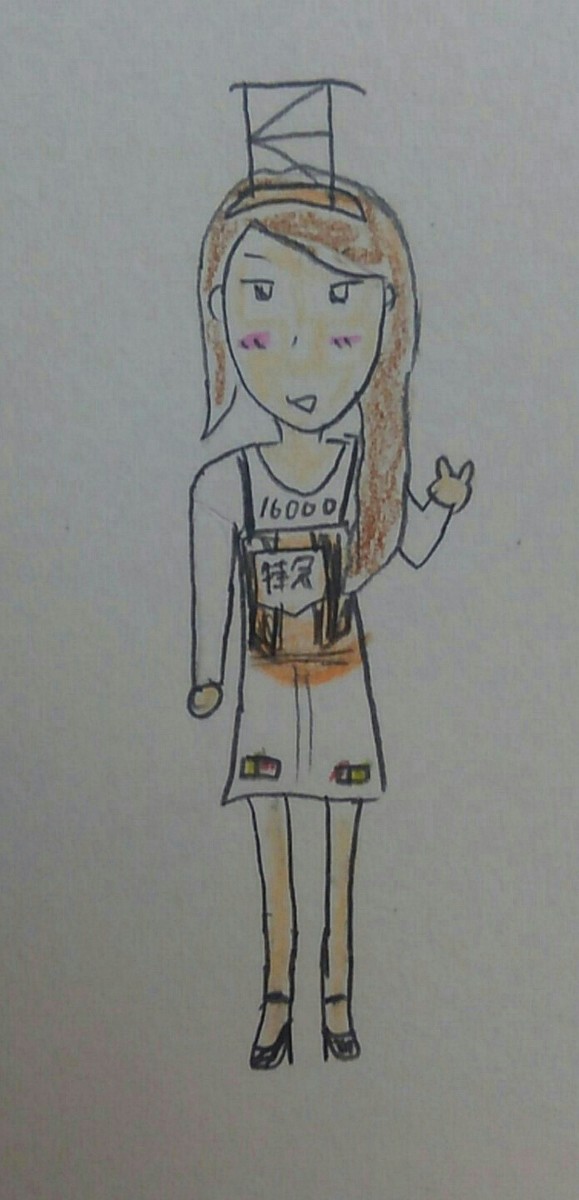 近鉄16000系擬人化。