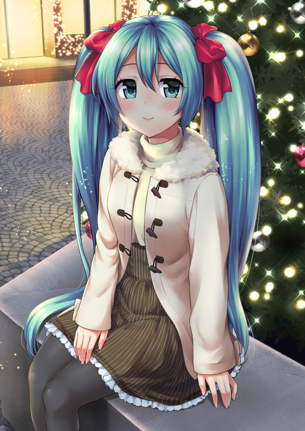 「Happy Merry X'mas night」PVイラスト
