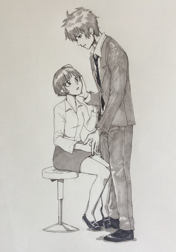 職場恋愛。