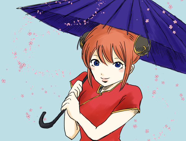 神楽描いてみた