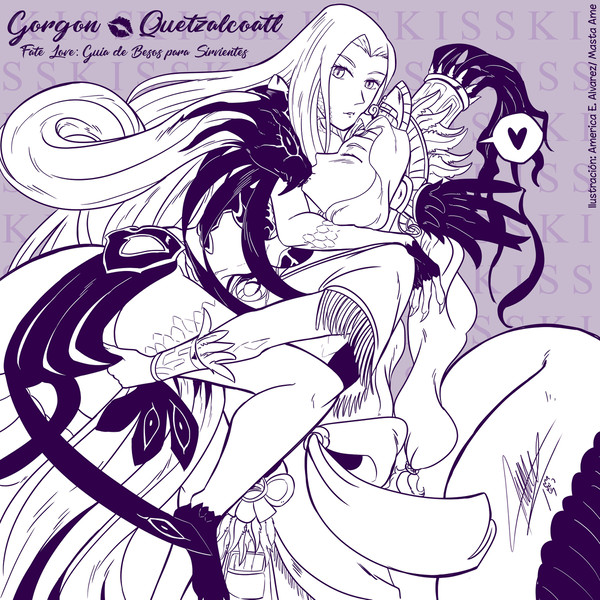 Hair Kiss Quetzalcoatl x Gorgon