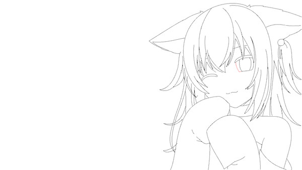 anime girl template