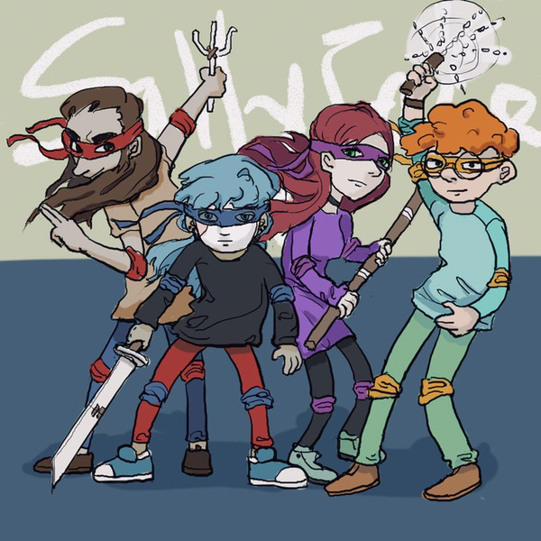 Ninja turtle gang