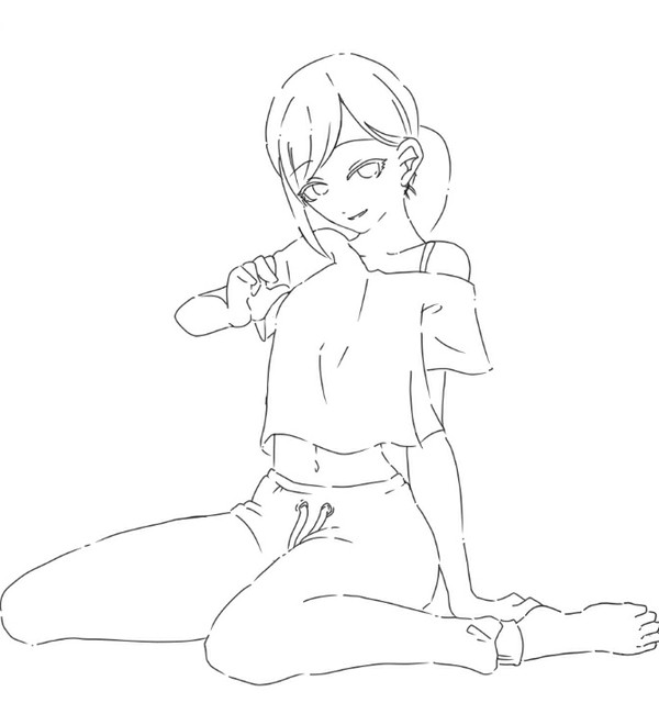 線画