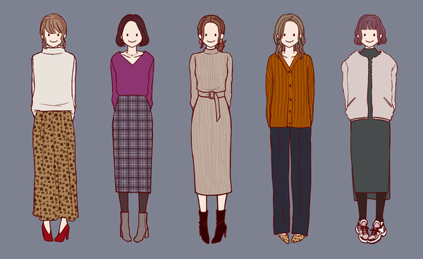 冬服ガールズ　18AW