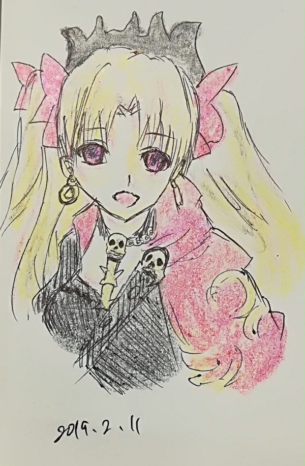 初投稿！エレシュキガルちゃん♪