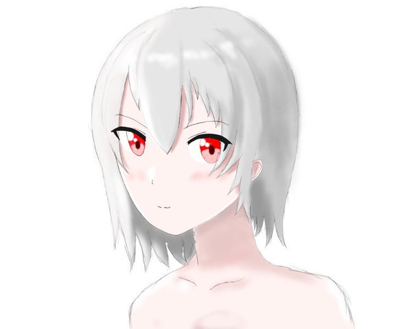 うちの子塗り練習