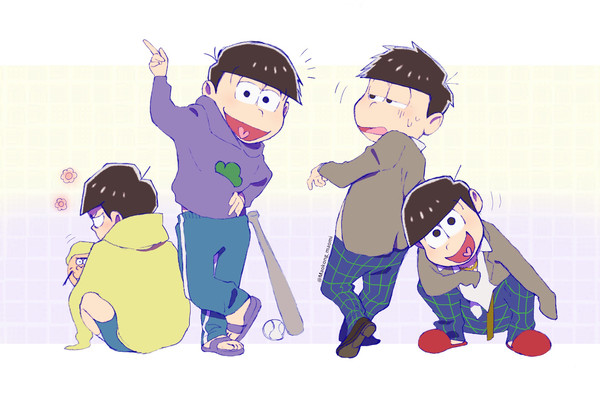【おそ松さん】数字ちゃんの衣装交換が愛おしさ溢れて止まらない…