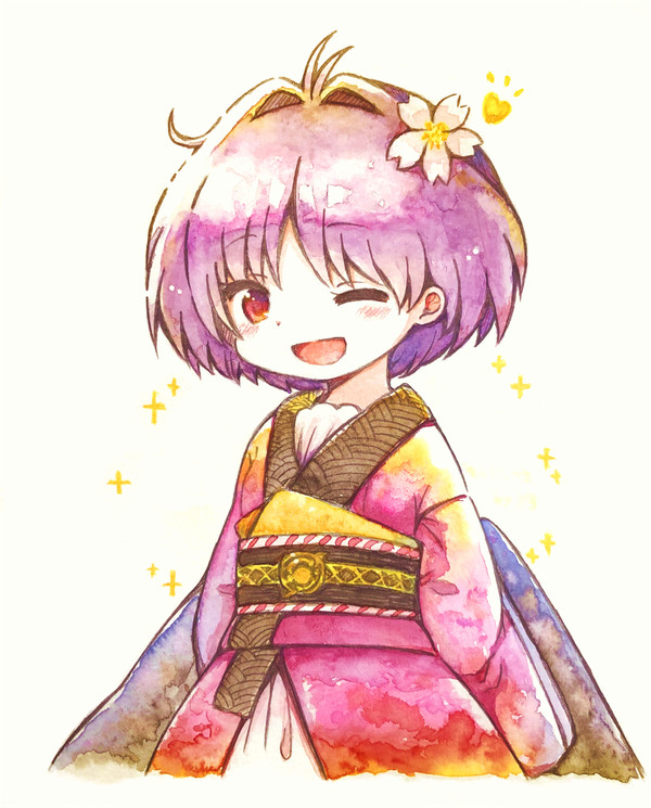*春めく小人さん。