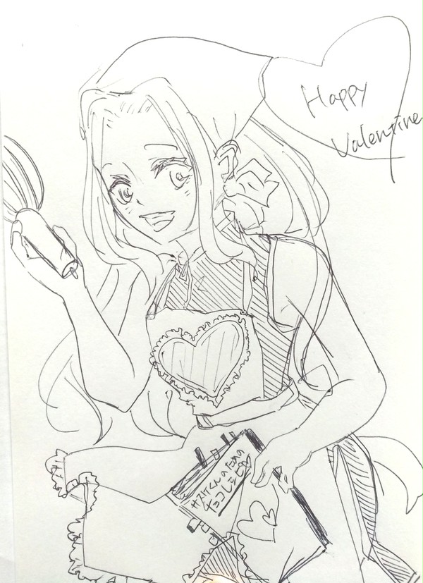 バレンタインのサクラちゃん