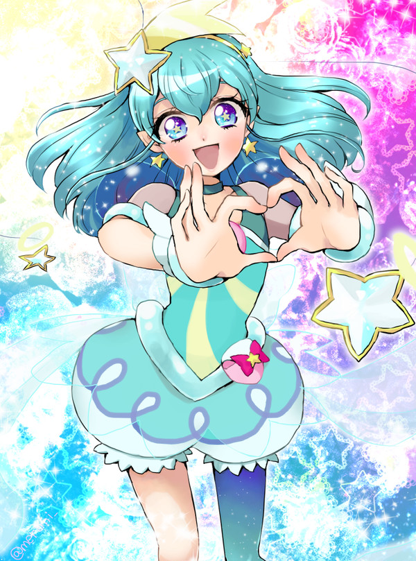 あこがれのわたしえがくよ