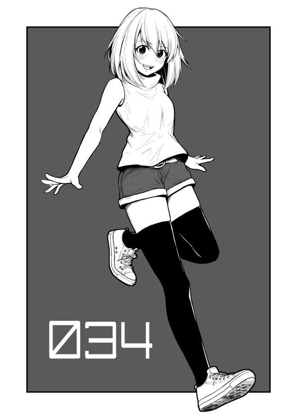 駆ける女の子