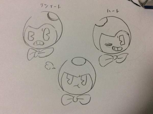 落書きとアニメーションの一部