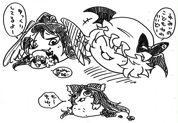 きめぇ丸とれみりゃ