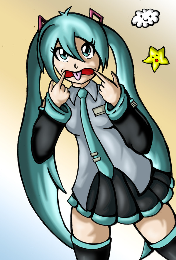 Hatsune Miku and Star
