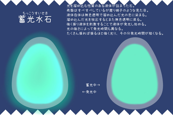 【PFLS】蓄光水石【アイテム】