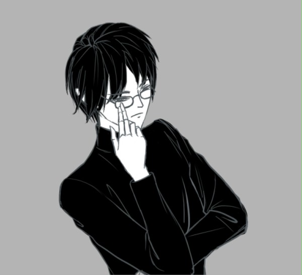 灰白黑