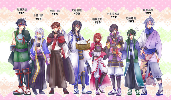 【腐】行長右と他諸々【創作戦国】
