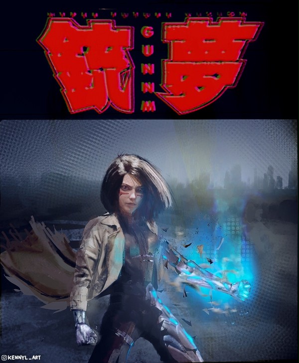 Alita, movie x manga