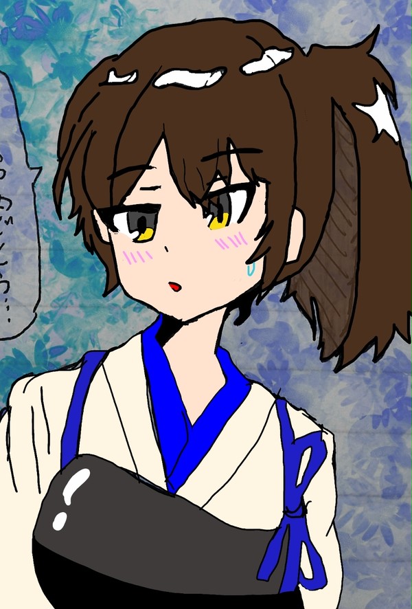 以前UPした加賀さんをデジタルでリメイク？しました