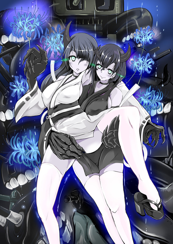 海峡夜棲姫（お題絵）