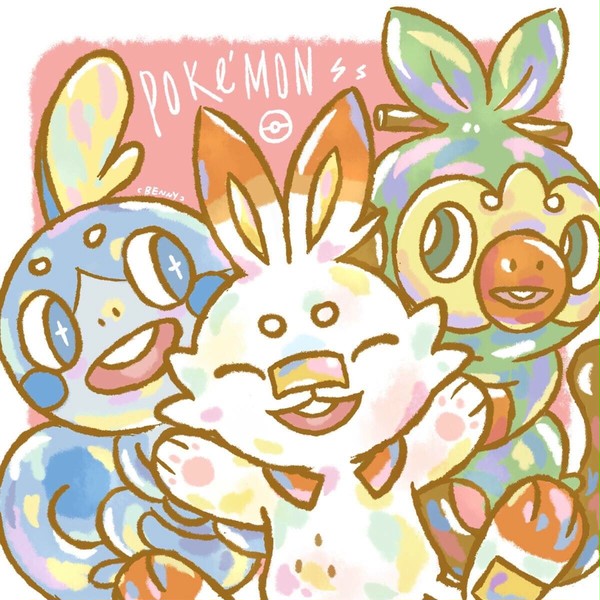 ポケモン剣盾-御三家