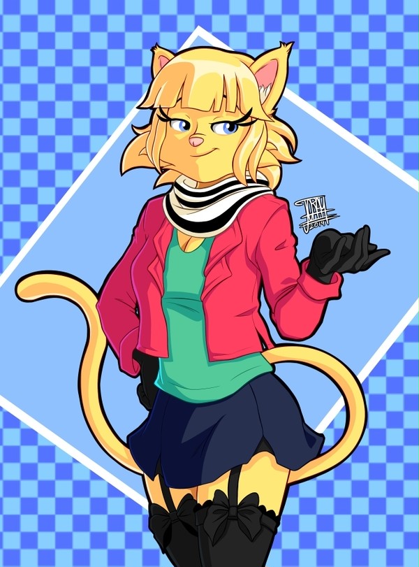 Sammy the catgirl