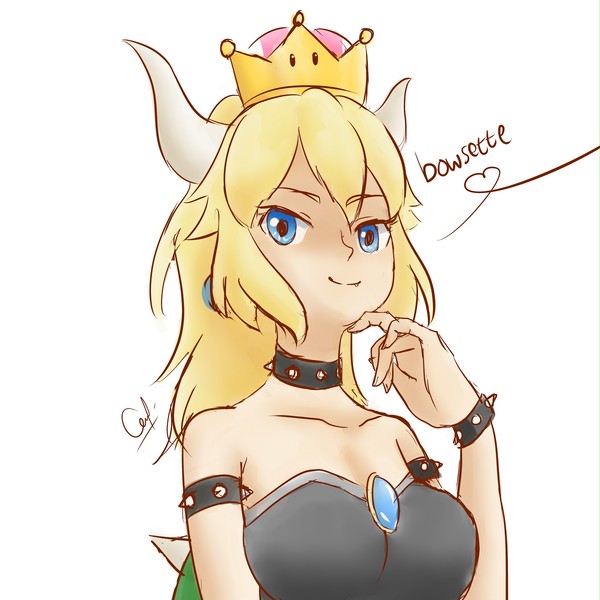 Bowsette Fanart