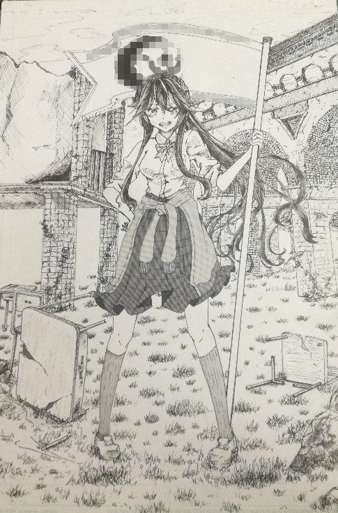 授業で描いたイラスト