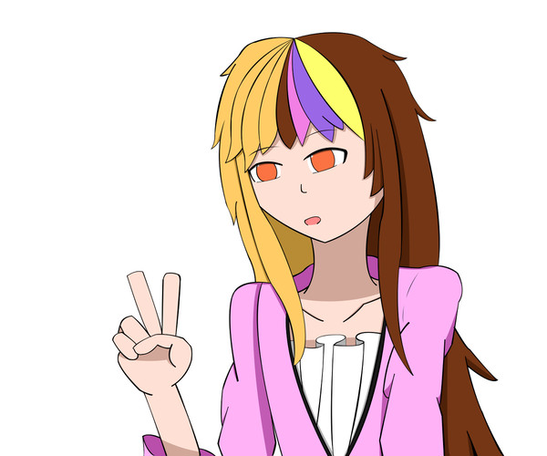 【絵描き練習】ギャラ子6
