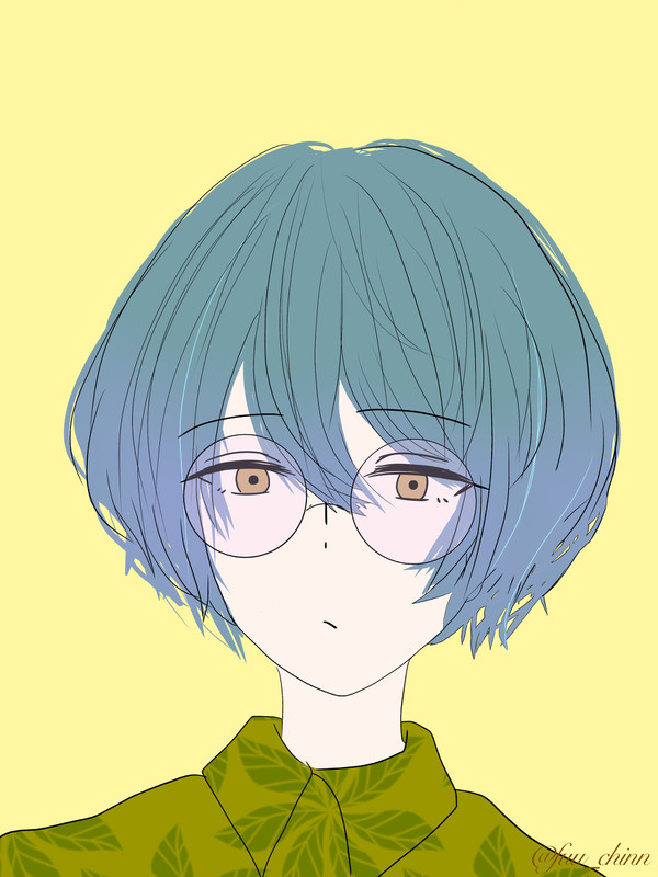 丸メガネ君