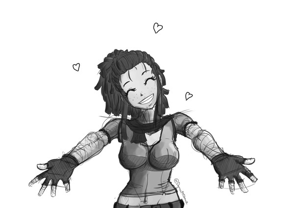 Tali - hug!