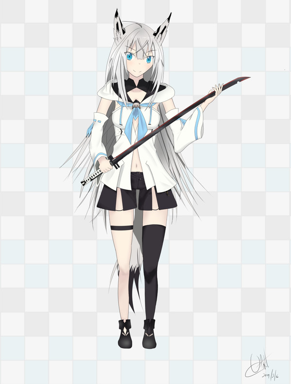 江風 (白上フブキさんの衣裝)