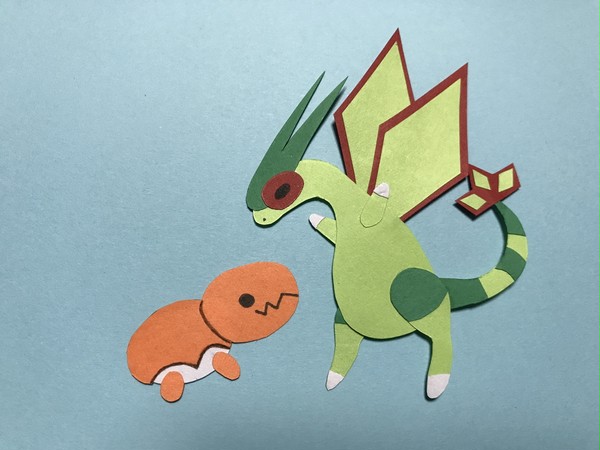 ナックラーとフライゴン