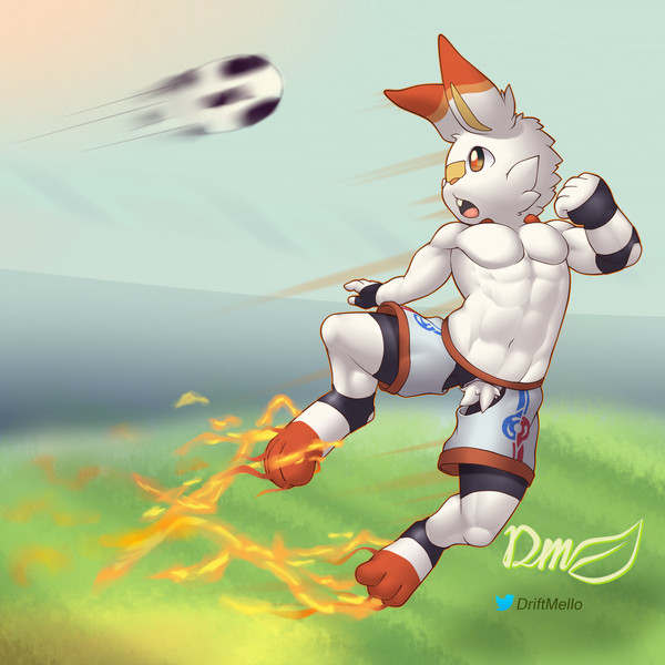 炎兔兒 Scorbunny