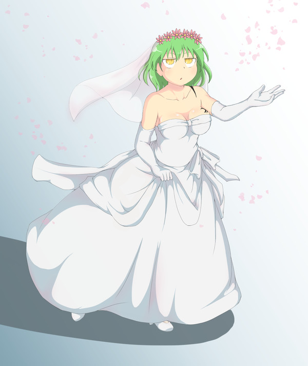 普通のドレス