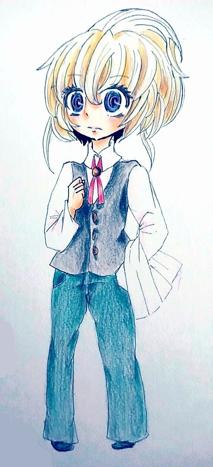 [幼女戦記]  アナログ絵(落書きです)