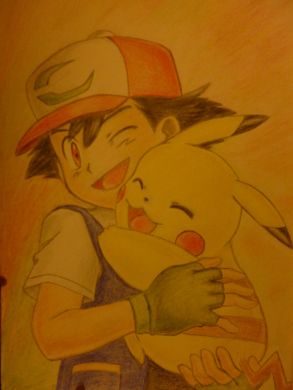 ポケモンをゲットだぜ！！(模写)