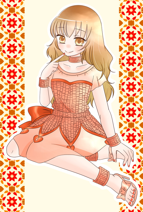 ほおずきの擬人化女の子