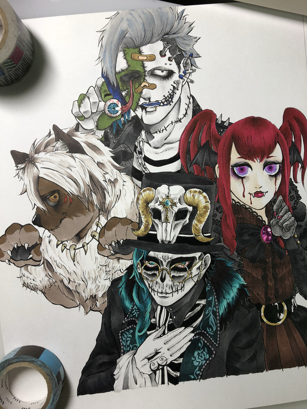 バンド絵まとめ