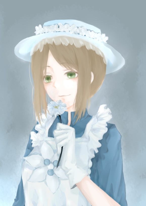 flower and blessing for someone